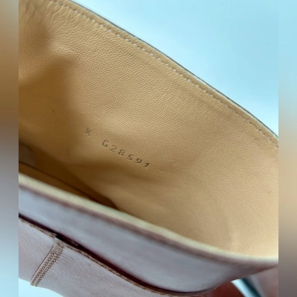 Chanel Caramel Cognac Brown Ankle Boots Logo Size 38